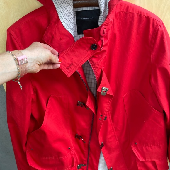 Perfect red fall jacket - Picture 4 of 5